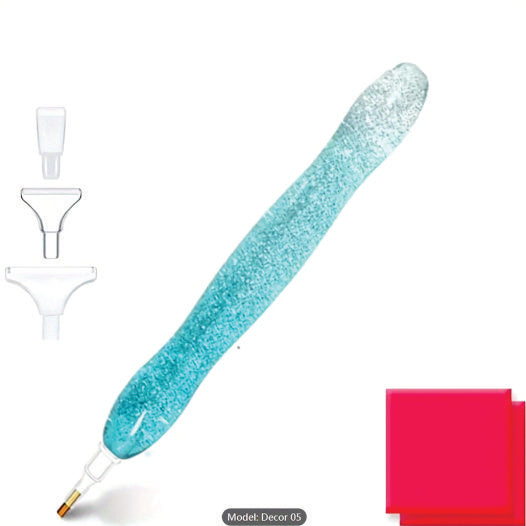 Diamond Art Pen - Aqua Glitter