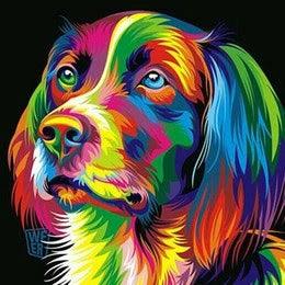 Dog Colour - Full Drill 5D DIY Diamond Painting Kits - Diamond Art Dezigns