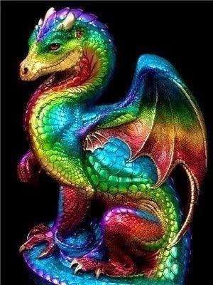 Dragon Rainbow - Full Drill 5D DIY Diamond Painting Kits - Diamond Art Dezigns