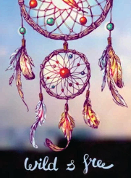 Dreamcatcher Wild & Free - Full Drill 5D DIY Diamond Painting Kits - Diamond Art Dezigns