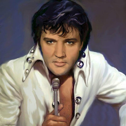 Elvis Singing - Full Drill 5D DIY Diamond Painting Kits - Diamond Art Dezigns