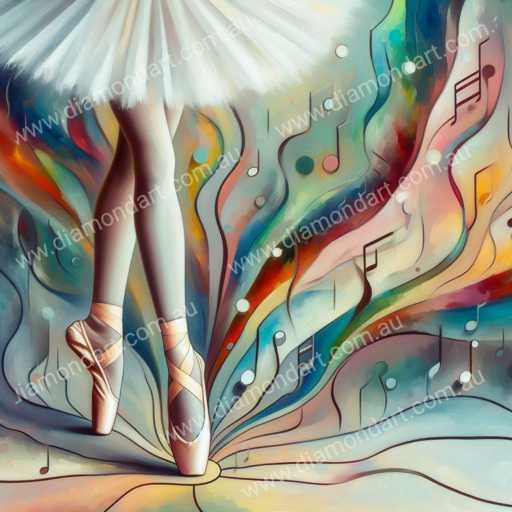 Ballerina Music - Diamond Art Dezigns