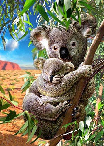 Koala Cuddle - Full Drill 5D DIY Diamond Painting Kits - Diamond Art Dezigns